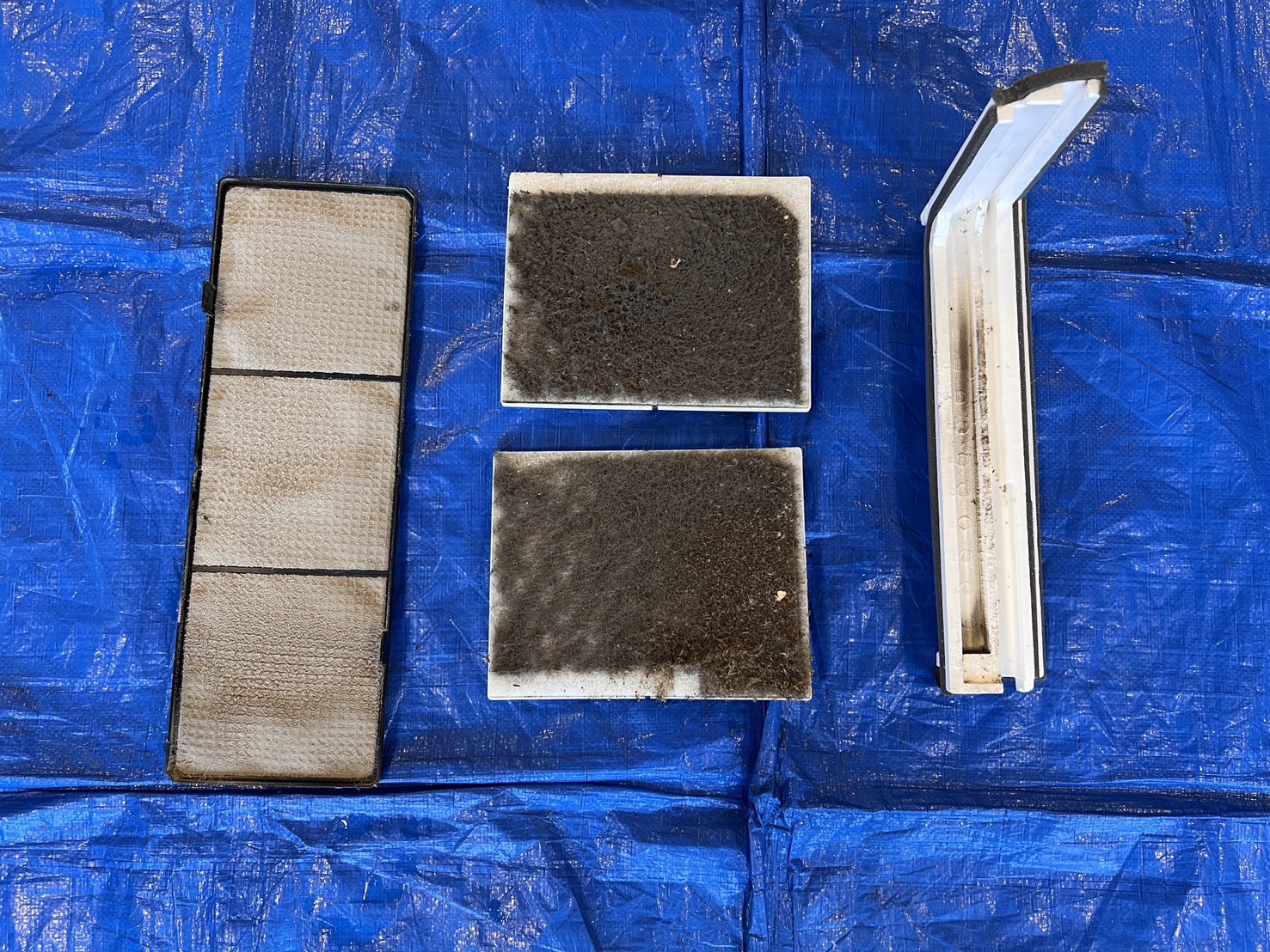 【岩見沢市】④脱衣室ロスナイフィルター清掃